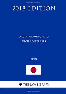 portada Order on Authorized Specified Insurers (en Inglés)