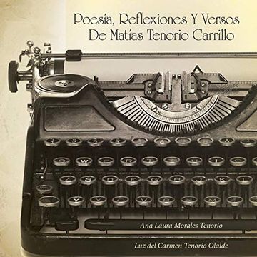 portada Poesía, Reflexiones y Versos de Matías Tenorio Carrillo (in Spanish)