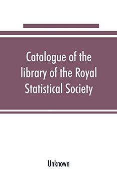 portada Catalogue of the Library of the Royal Statistical Society