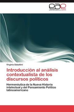 portada introducci n al an lisis contextualista de los discursos pol ticos