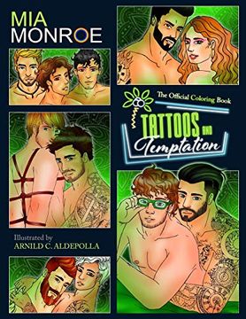 portada Tattoos and Temptation: The Official Coloring Book (en Inglés)