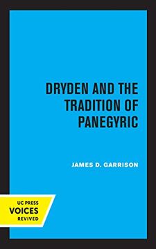 portada Dryden and the Tradition of Panegyric 