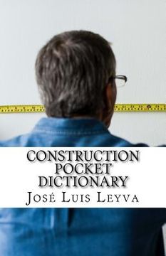 portada Construction Pocket Dictionary: English-Spanish Construction Terms (en Inglés)