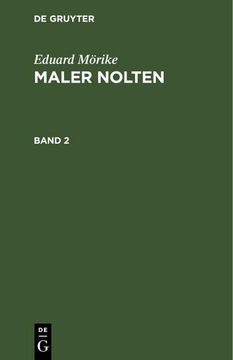 portada Eduard Mörike: Maler Nolten. Band 2 (en Alemán)