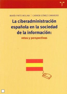 portada La ciberadministración española en la sociedad de la información: retos y perspectivas (Biblioteconomía y Administración Cultural)
