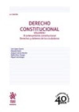 portada Derecho Constitucional Volumen i 11ª Edición 2018 (Manuales de Derecho Constitucional) (in Spanish)