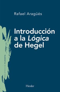 portada Introduccion a la Logica de Hegel