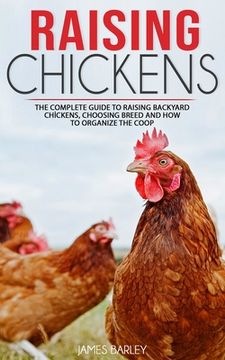 portada Raising Chickens: The Complete Guide To Raising Backyard Chickens, Choosing Breed And How To Organize The Coop (en Inglés)