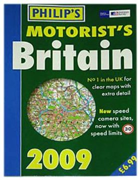 portada A4 Motorists Atlas Britain 2009 (en Inglés)
