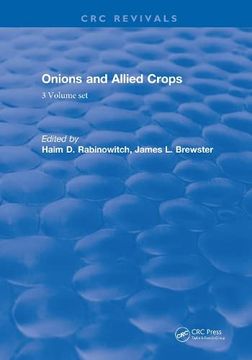 portada Onions and Allied Crops: 3 Volume set (Routledge Revivals) (en Inglés)