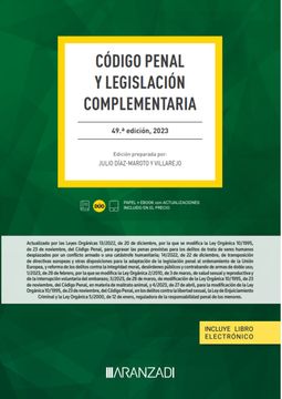 portada Codigo Penal y Legislacion Complementaria (in Spanish)