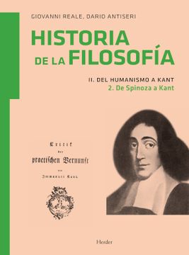 portada Historia de la Filosofía ii. Del Humanismo a Kant: De Spinoza a Kant: 4 (in Spanish)