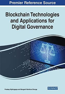 portada Blockchain Technologies and Applications for Digital Governance (in English)