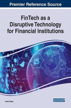 portada FinTech as a Disruptive Technology for Financial Institutions (in English)