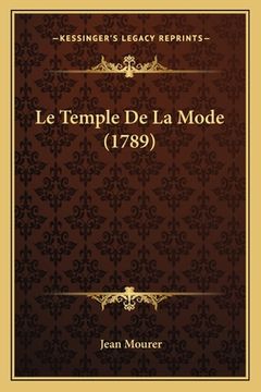 portada Le Temple De La Mode (1789) (en Francés)
