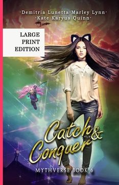 portada Catch & Conquer: A Young Adult Urban Fantasy Academy Series Large Print Version
