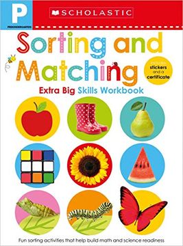 portada Pre-K Extra big Skills Workbook: Sorting and Matching (Scholastic Early Learners) (Prekindergarten Extra big Skills) (en Inglés)