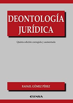 portada Deontología Jurídica (Manuales de Derecho) (in Spanish)