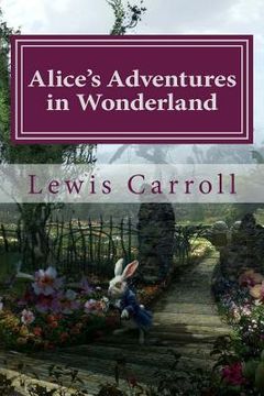 portada Alice's Adventures in Wonderland Lewis Carroll (en Inglés)