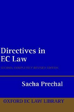 portada directives in european community law: a study of directives and their enforcement in national courts