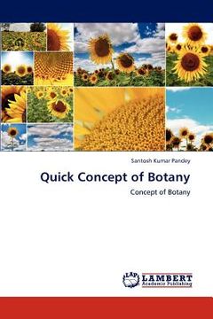 portada quick concept of botany (en Inglés)