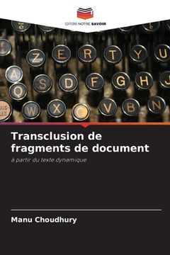 portada Transclusion de fragments de document (en Francés)