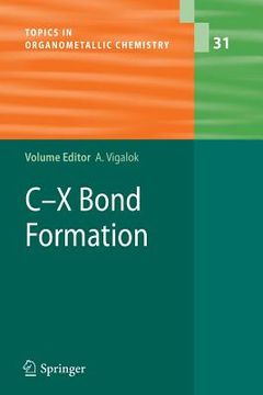 portada c-x bond formation (en Inglés)