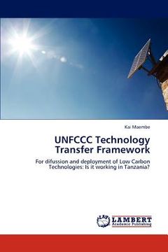 portada unfccc technology transfer framework (en Inglés)
