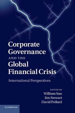portada Corporate Governance and the Global Financial Crisis: International Perspectives (in English)