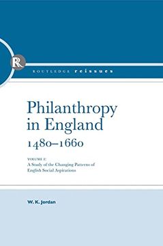 portada Philanthropy in England (en Inglés)