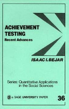 portada achievement testing: recent advances