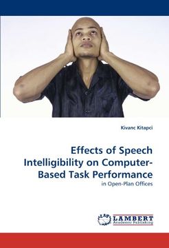 portada effects of speech intelligibility on computer-based task performance (en Inglés)