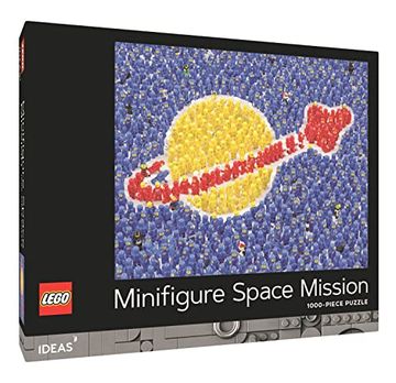 portada Lego Ideas Minifigure Space Mission 1000-Piece Puzzle (en Inglés)