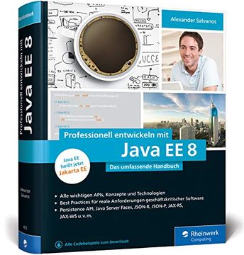 portada Professionell Entwickeln mit Java ee 8: Das Umfassende Handbuch. Aktuell zu Jakarta ee (en Alemán)