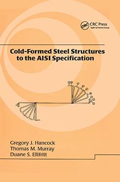 portada Cold-Formed Steel Structures to the Aisi Specification (en Inglés)