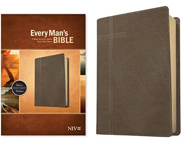 portada Every Man'S Bible niv (Leatherlike, Pursuit Granite) (in English)