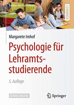 portada Psychologie für Lehramtsstudierende (Basiswissen Psychologie) (en Alemán)