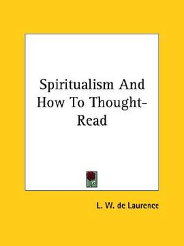 portada spiritualism and how to thought-read (en Inglés)