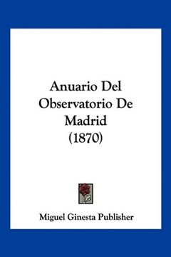 portada Anuario del Observatorio de Madrid (1870)