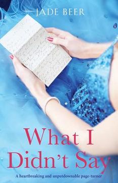 portada What I Didn't Say: A heartbreaking and unputdownable page turner (in English)
