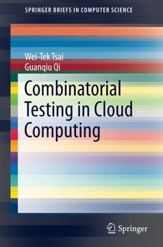portada Combinatorial Testing in Cloud Computing (Springerbriefs in Computer Science) (in English)