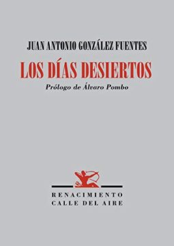 portada Los Días Desiertos: (Poemas en Prosa, 2009-2019): 188 (Calle del Aire) (in Spanish)