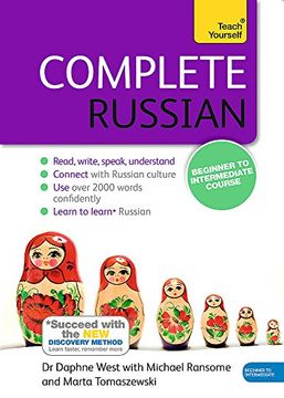 portada Complete Russian Beginner to Intermediate Book. Con Cd-Audio: (Book and Audio Support) (Teach Yourself) (en Inglés)