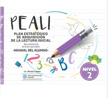 portada PEALI 2 – Plan Estratégico de Adquisición de la Lectura Inicial – NIVEL 2 (in Spanish)