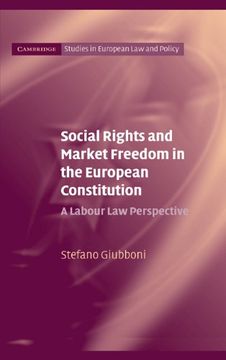 portada Social Rights and Market Freedom in the European Constitution: A Labour law Perspective (Cambridge Studies in European law and Policy) (en Inglés)