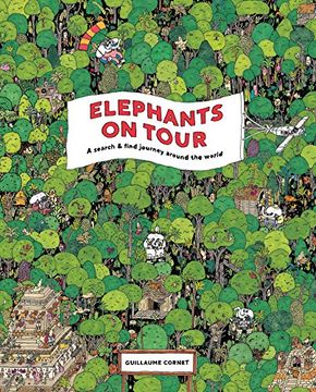 portada Elephants on Tour: A Search & Find Journey Around the World (en Inglés)