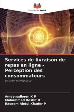 portada Services de livraison de repas en ligne - Perception des consommateurs (en Francés)