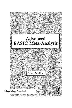 portada Advanced Basic Meta-Analysis: Version 1. 10 (en Inglés)