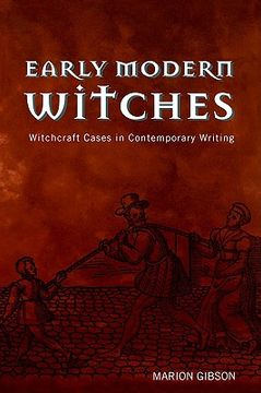 portada early modern witches: witchcraft cases in contemporary writing (in English)