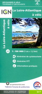 portada Loire Atlantique à Velo 1: 100 000 (en Francés)